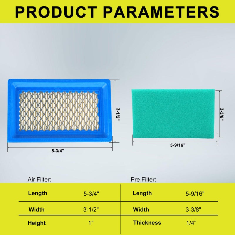 Butom 14 083 01-S Air Filter for Kohler Courage XT650 XT-7 XT-6 XT675 XTX775 XT775 XT149 HD775 XT173 XT800 Engines Lawn Mower Filter Replace 14 083 19-S 14 083 01-S1 14 083 04-S Pack of 3 - Image 3